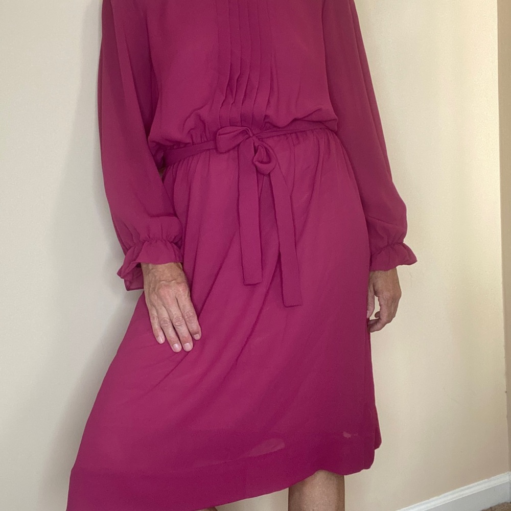 Vintage Sears The Fashion Place Dress Women’s Small Pink